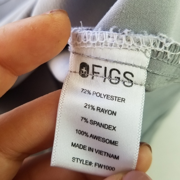 🌸Figs | V Neck Scrub Top‎ XS - Picture 5 of 10